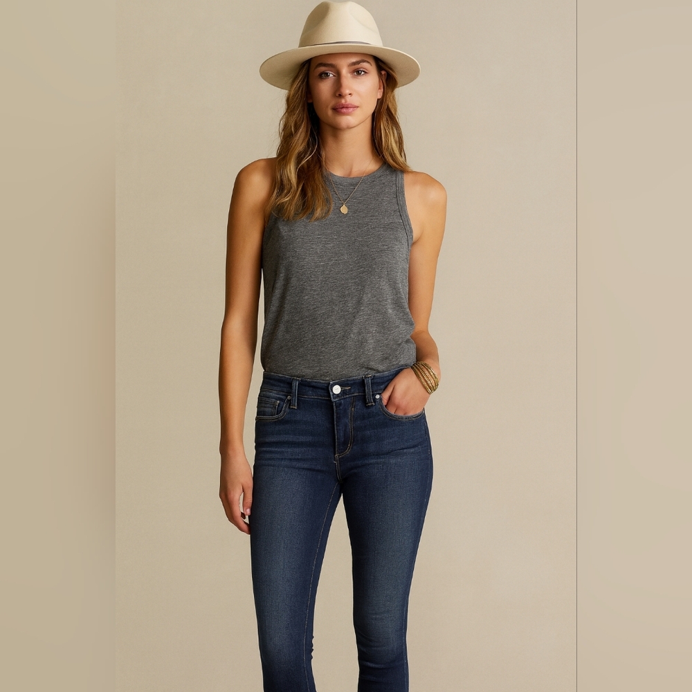 Anthropologie Pilcro Skinny Jeans Size 25 Medium Wash Stretch Denim Casual